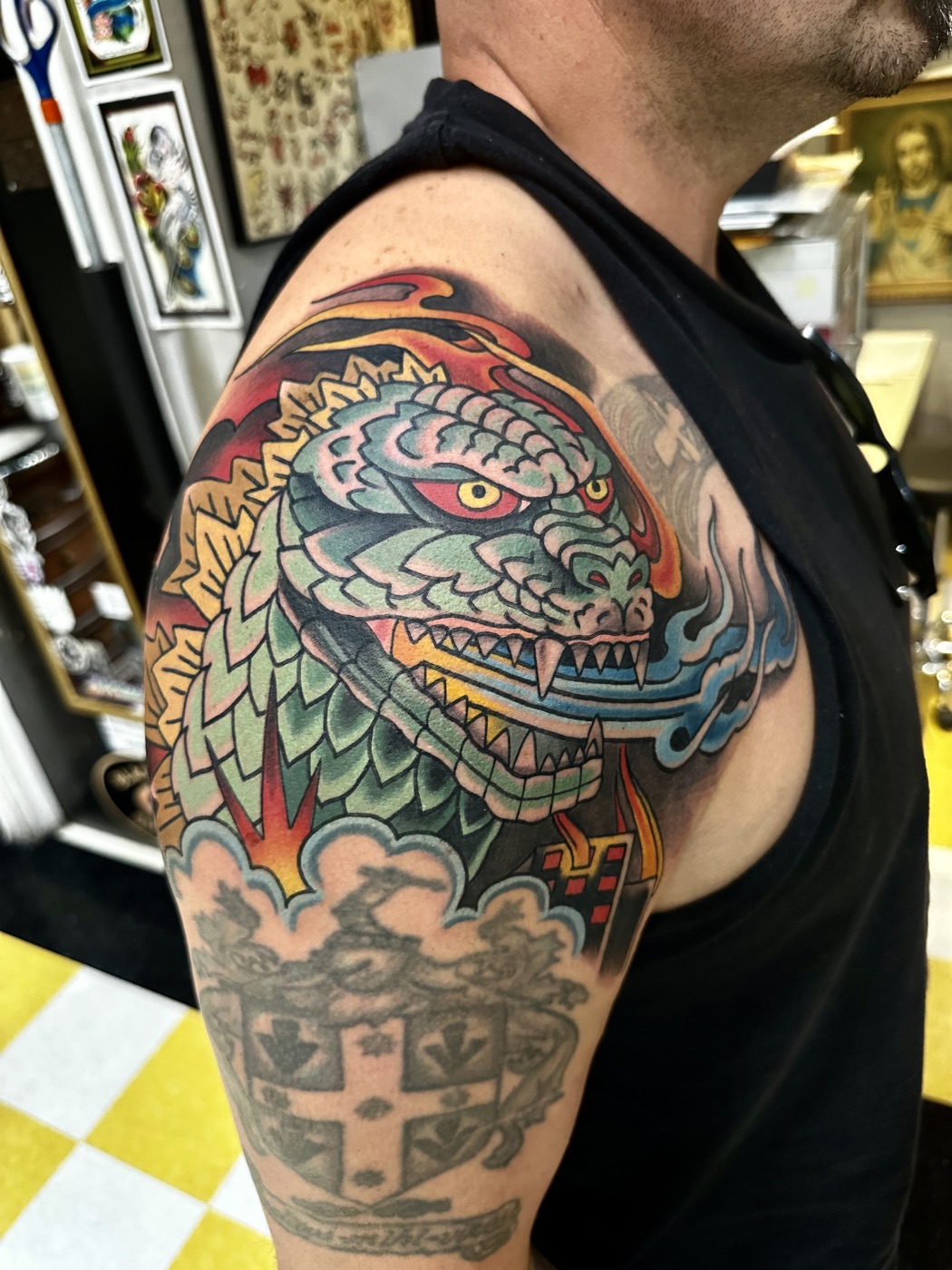 Traditional tattoo work